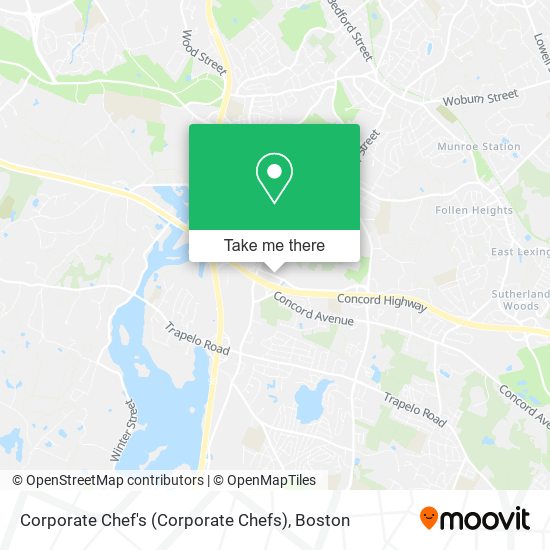 Mapa de Corporate Chef's (Corporate Chefs)