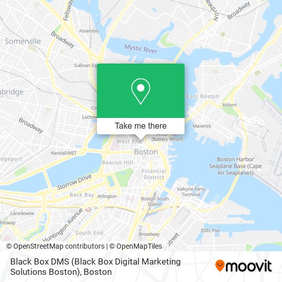 Mapa de Black Box DMS (Black Box Digital Marketing Solutions Boston)