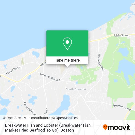 Breakwater Fish and Lobster (Breakwater Fish Market Fried Seafood To Go) map
