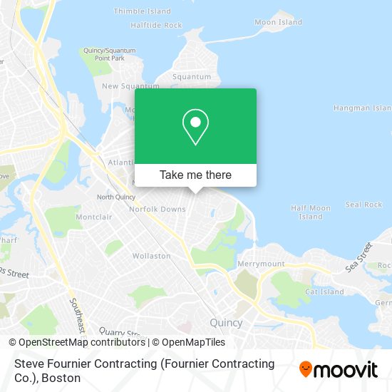 Steve Fournier Contracting (Fournier Contracting Co.) map