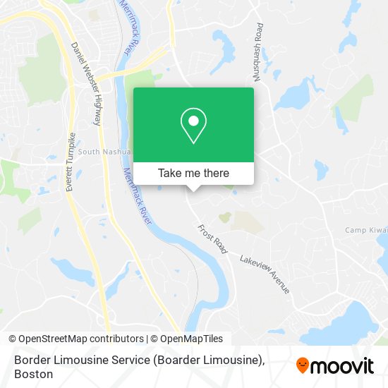 Mapa de Border Limousine Service (Boarder Limousine)