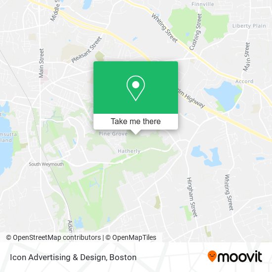 Icon Advertising & Design map