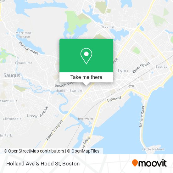 Mapa de Holland Ave & Hood St