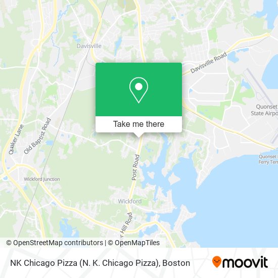 Mapa de NK Chicago Pizza (N. K. Chicago Pizza)