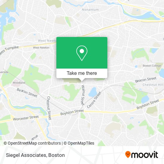Siegel Associates map