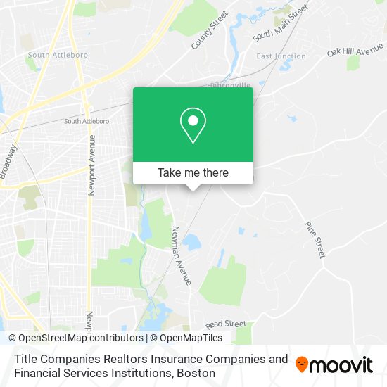 Mapa de Title Companies Realtors Insurance Companies and Financial Services Institutions