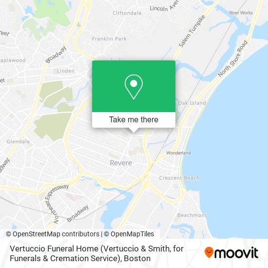 Vertuccio Funeral Home (Vertuccio & Smith, for Funerals & Cremation Service) map