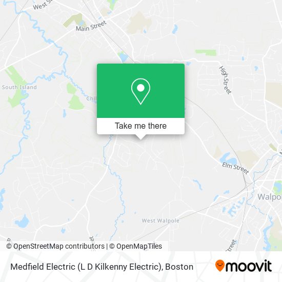 Mapa de Medfield Electric (L D Kilkenny Electric)