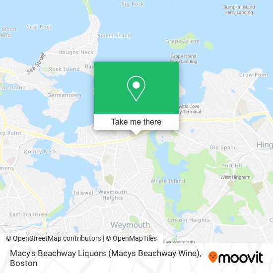 Macy's Beachway Liquors (Macys Beachway Wine) map