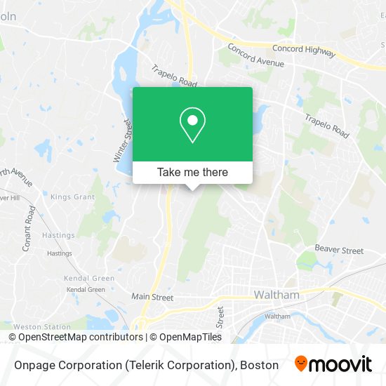 Onpage Corporation (Telerik Corporation) map
