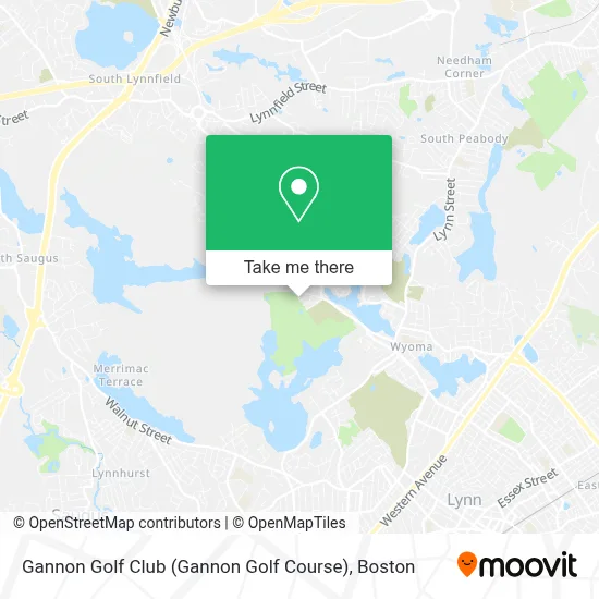 Gannon Golf Club (Gannon Golf Course) map