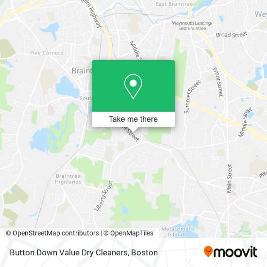 Button Down Value Dry Cleaners map