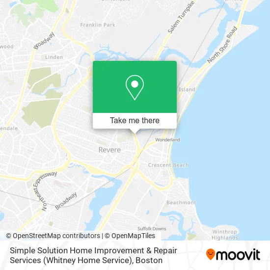 Simple Solution Home Improvement & Repair Services (Whitney Home Service) map