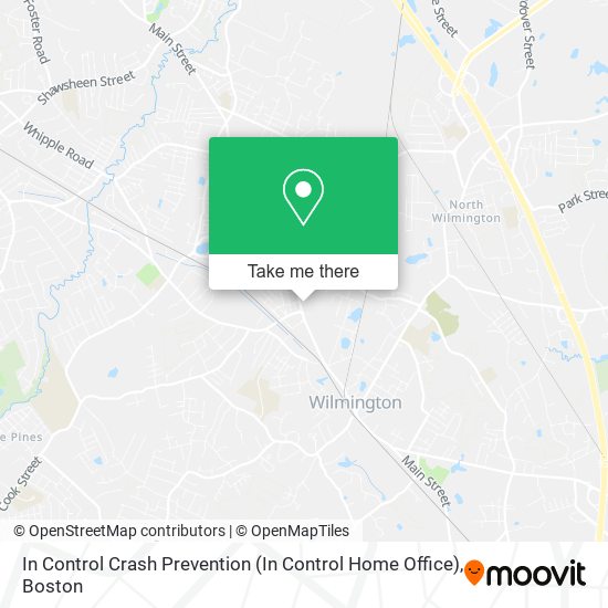 Mapa de In Control Crash Prevention (In Control Home Office)