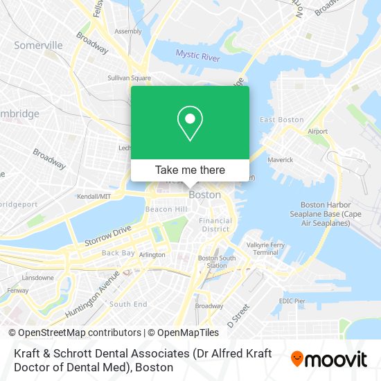 Mapa de Kraft & Schrott Dental Associates (Dr Alfred Kraft Doctor of Dental Med)
