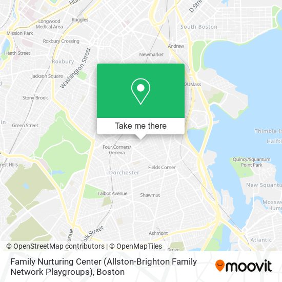 Family Nurturing Center (Allston-Brighton Family Network Playgroups) map
