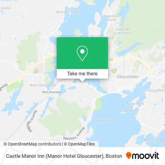 Castle Manor Inn (Manor Hotel Gloucester) map
