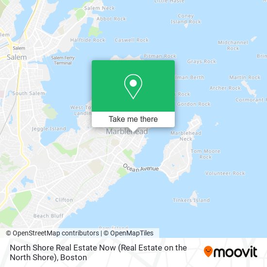 Mapa de North Shore Real Estate Now (Real Estate on the North Shore)