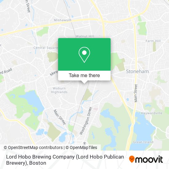 Mapa de Lord Hobo Brewing Company (Lord Hobo Publican Brewery)