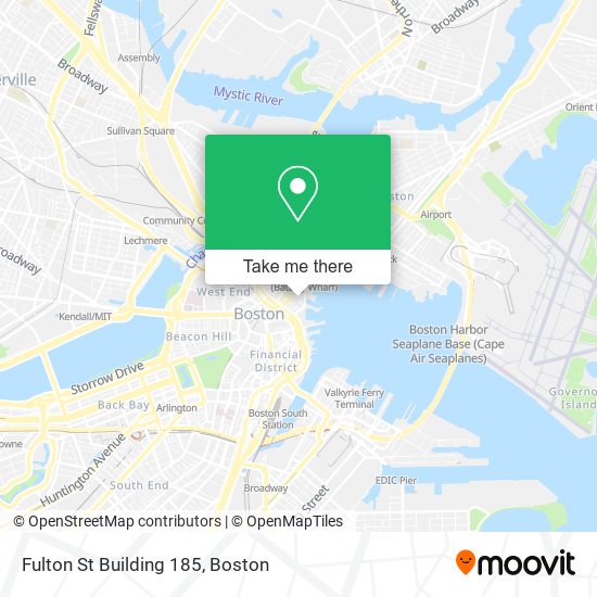 Mapa de Fulton St Building 185
