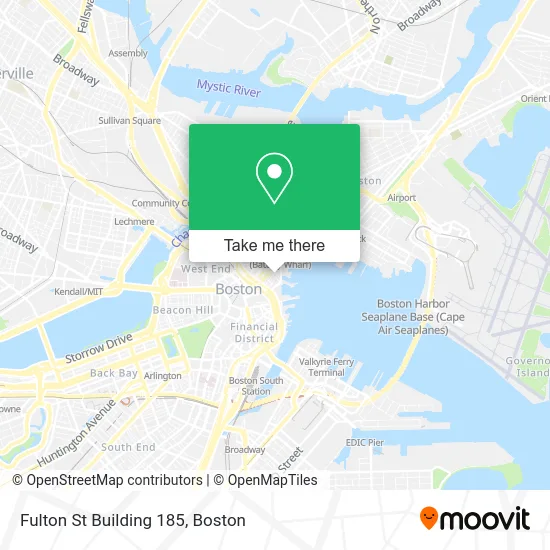 Fulton St Building 185 map