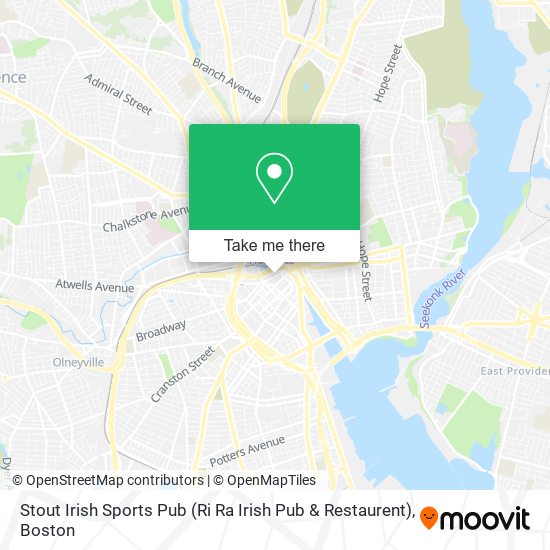 Mapa de Stout Irish Sports Pub (Ri Ra Irish Pub & Restaurent)