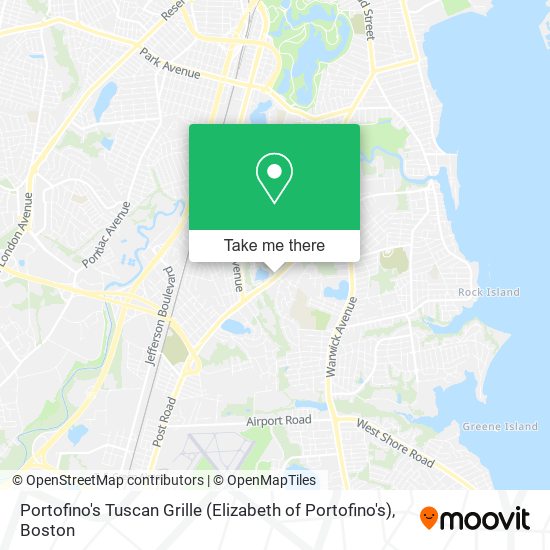 Mapa de Portofino's Tuscan Grille (Elizabeth of Portofino's)