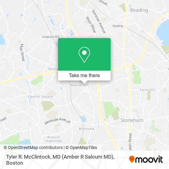 Tyler R. McClintock, MD (Amber R Saloum MD) map