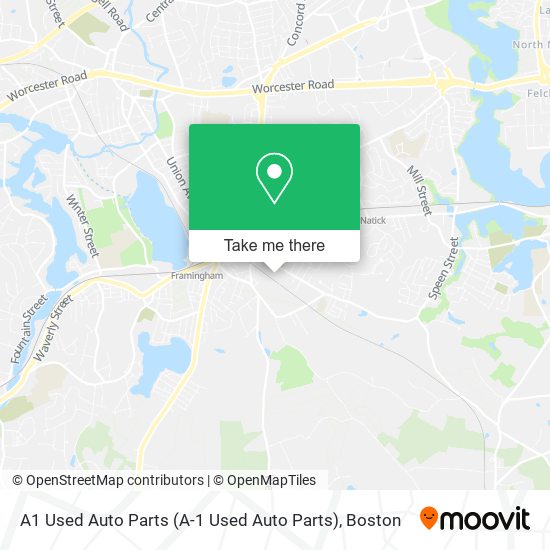 A1 Used Auto Parts (A-1 Used Auto Parts) map