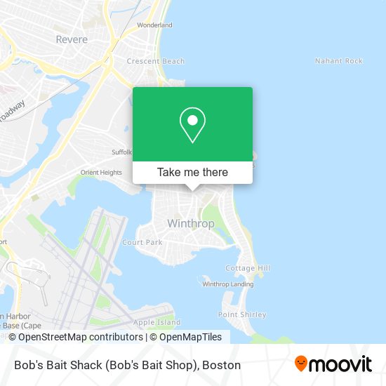 Bob's Bait Shack map