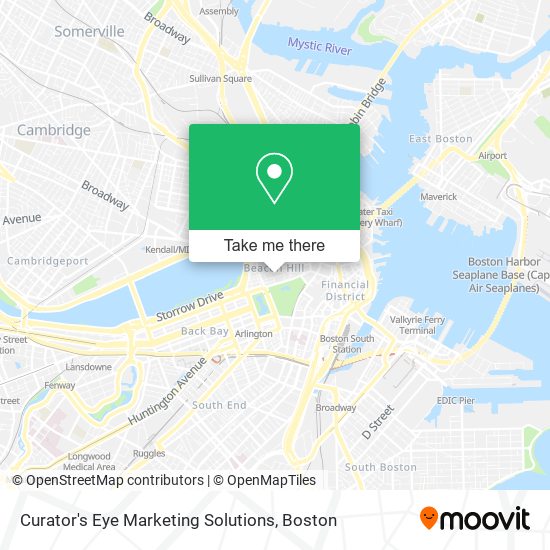 Curator's Eye Marketing Solutions map