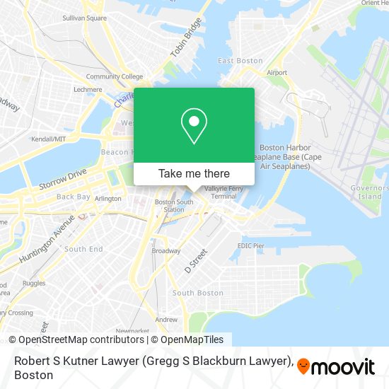 Robert S Kutner Lawyer (Gregg S Blackburn Lawyer) map