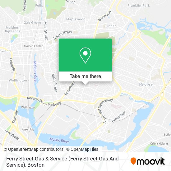 Ferry Street Gas & Service map