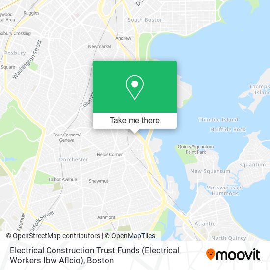 Electrical Construction Trust Funds (Electrical Workers Ibw Aflcio) map