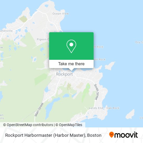 Mapa de Rockport Harbormaster (Harbor Master)