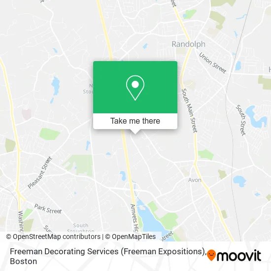 Freeman Decorating Services (Freeman Expositions) map