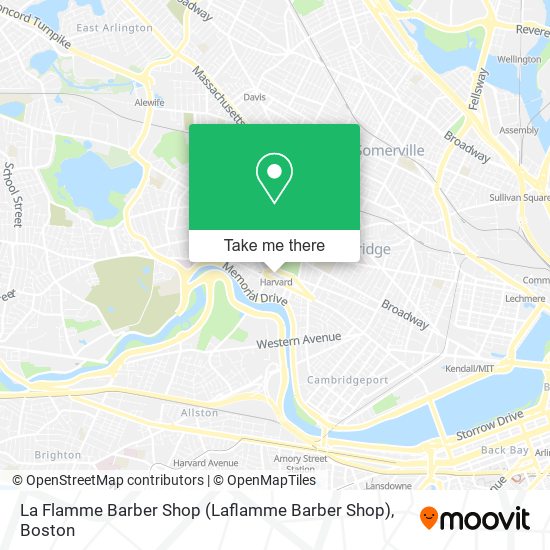 La Flamme Barber Shop (Laflamme Barber Shop) map