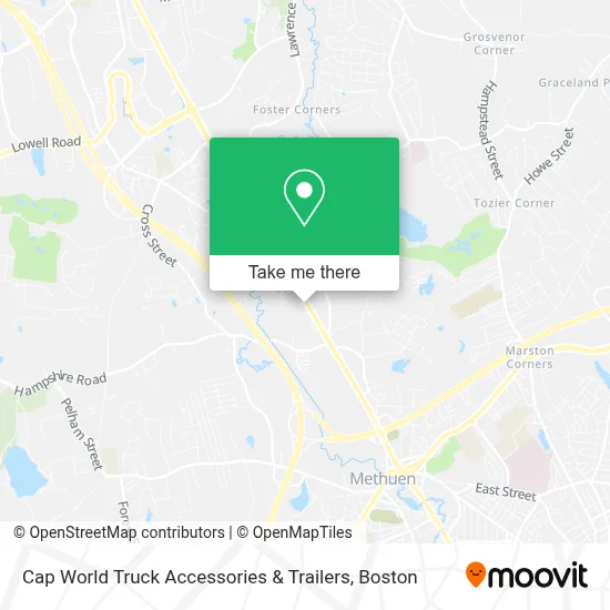 Cap World Truck Accessories & Trailers map