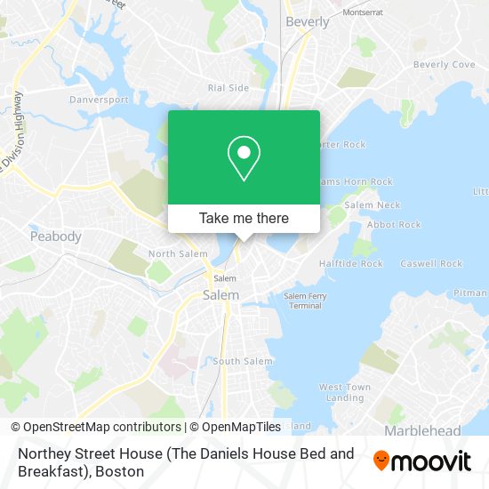 Northey Street House (The Daniels House Bed and Breakfast) map