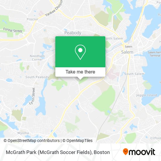 Mapa de McGrath Park (McGrath Soccer Fields)