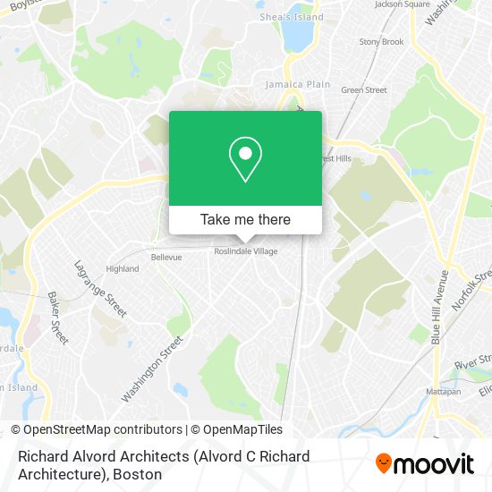 Richard Alvord Architects (Alvord C Richard Architecture) map