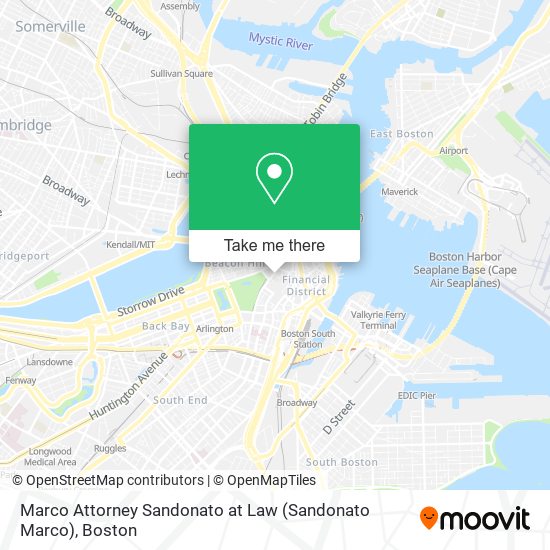 Mapa de Marco Attorney Sandonato at Law (Sandonato Marco)
