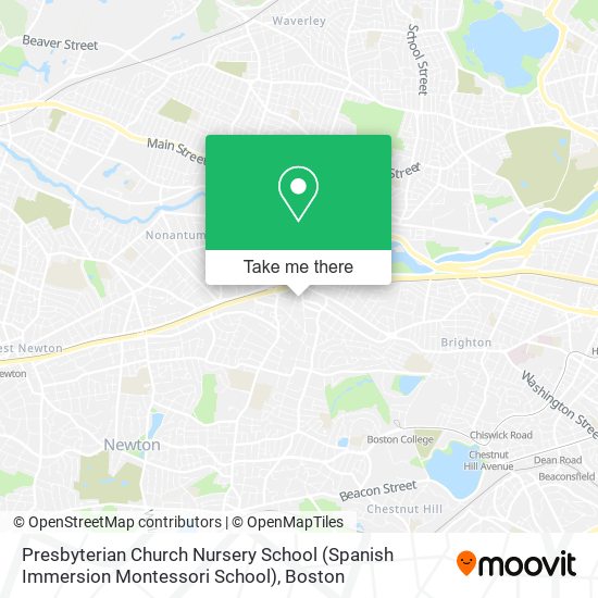 Mapa de Presbyterian Church Nursery School (Spanish Immersion Montessori School)
