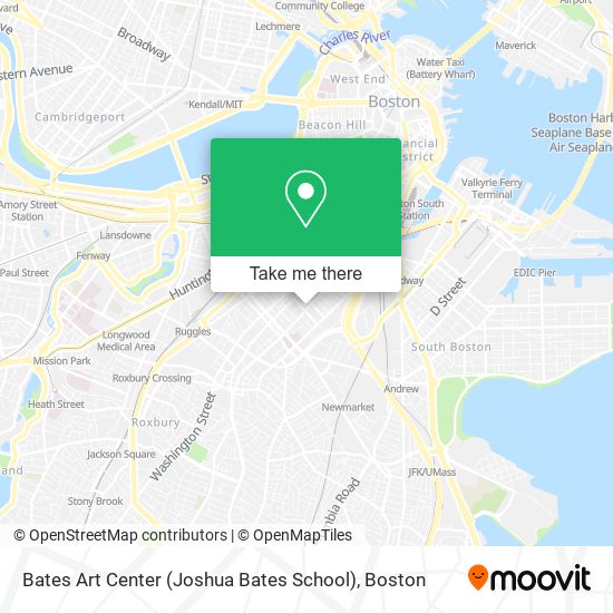 Bates Art Center (Joshua Bates School) map