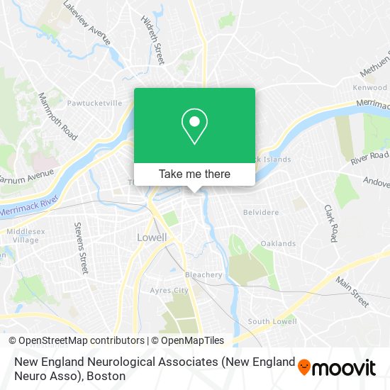 New England Neurological Associates (New England Neuro Asso) map