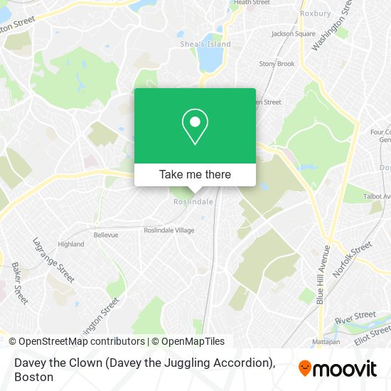 Davey the Clown (Davey the Juggling Accordion) map