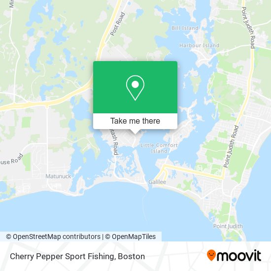 Cherry Pepper Sport Fishing map