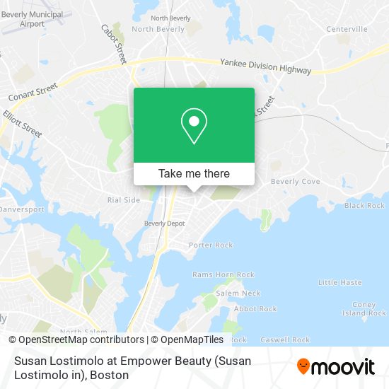 Susan Lostimolo at Empower Beauty (Susan Lostimolo in) map