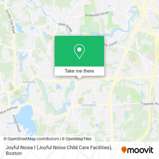 Joyful Noise I (Joyful Noise Child Care Facilities) map