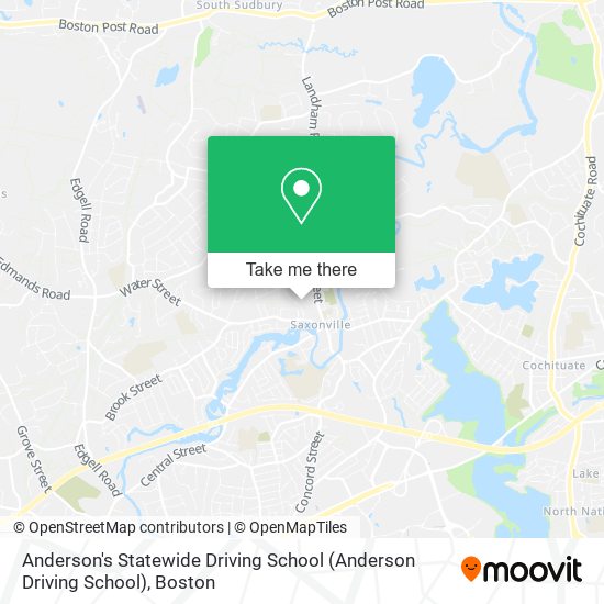 Anderson's Statewide Driving School (Anderson Driving School) map